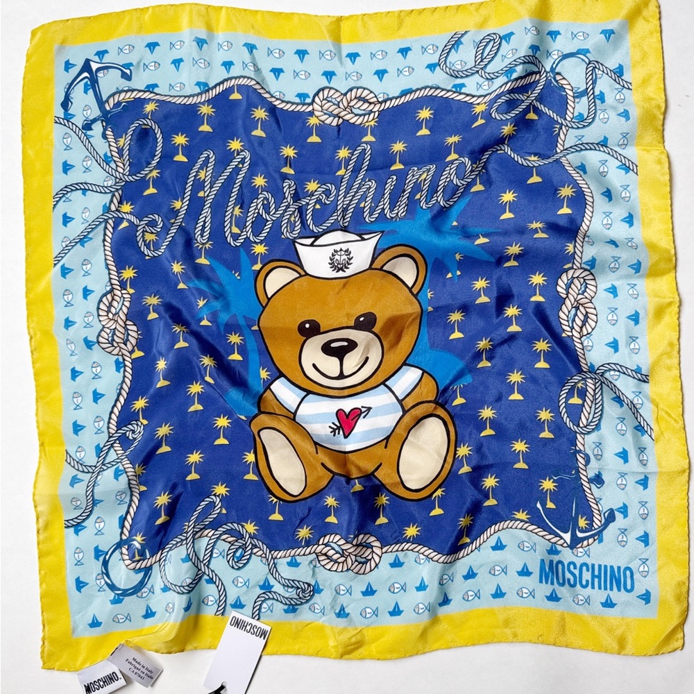 Moschino Teddy Bear Scarf